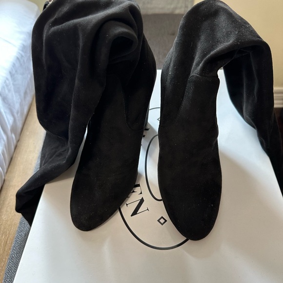 Steve Madden thigh high suede over the knee black boots (US 7) - Picture 3 of 6